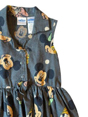 Disney Mickey & Minnie Collared Dress 3T